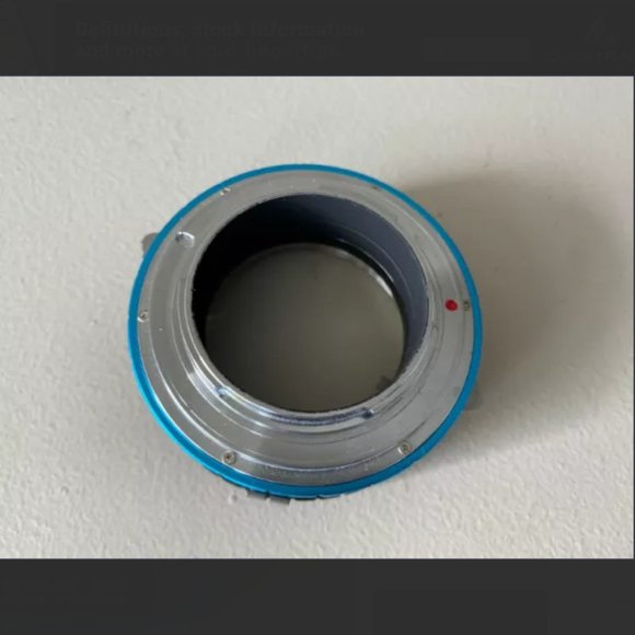 Fotodiox Pro Lens Mount Shift Adapter Canon FD to Sony NEX E - Picture 4 of 5